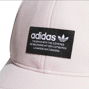 Adidas‎ Men's Pique Precurve Cap Clear Pink / Black OSFM